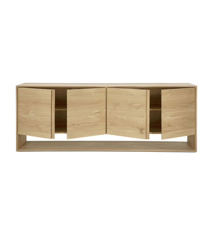 Oak Nordic Sideboard - 4 Doors