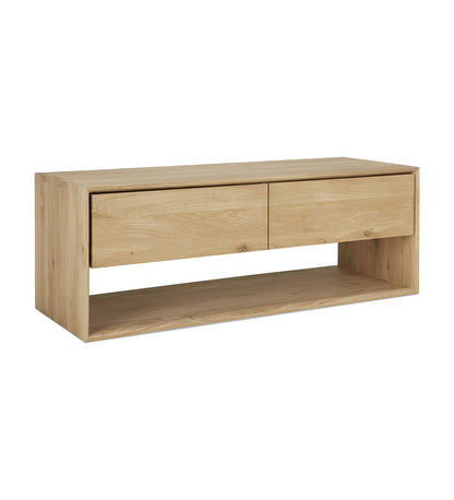 Oak Nordic TV Cupboard -