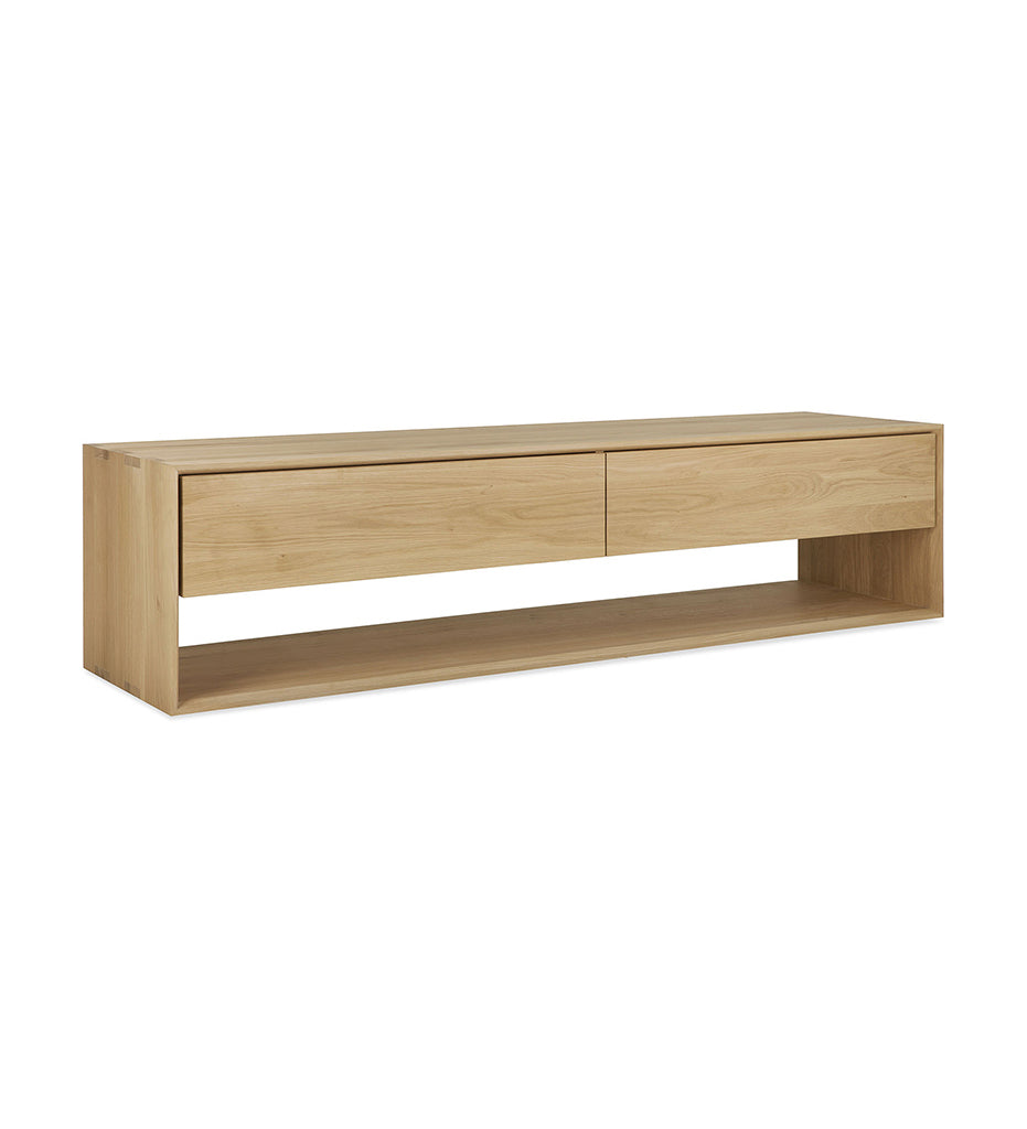 Oak Nordic TV Cupboard -