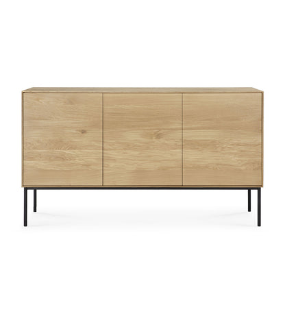 Oak Whiteboard Sideboard - 3 Doors