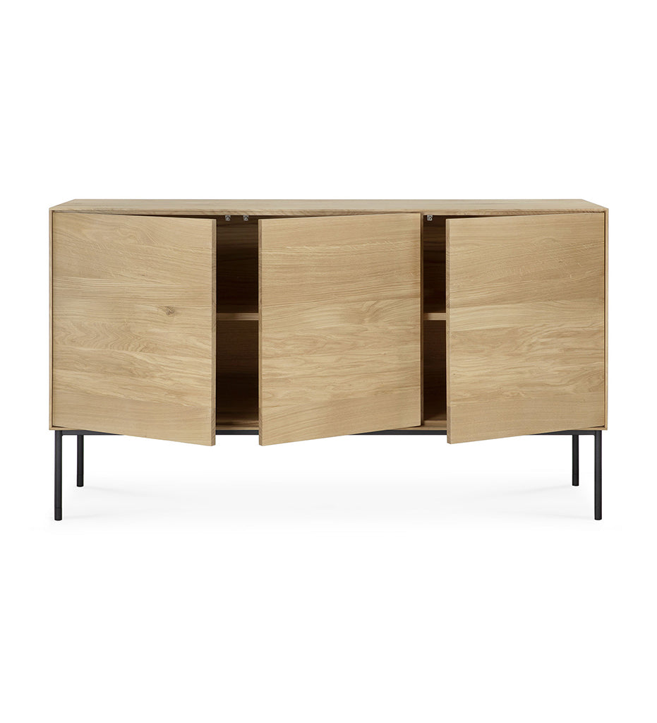 Oak Whiteboard Sideboard - 3 Doors