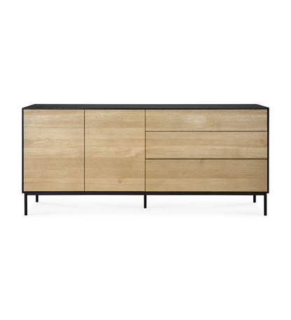 Oak Blackbird Sideboard - 2 Doors - 3 Drawers