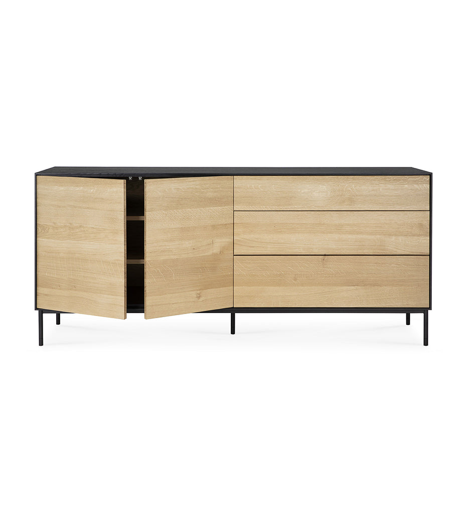 Oak Blackbird Sideboard - 2 Doors - 3 Drawers