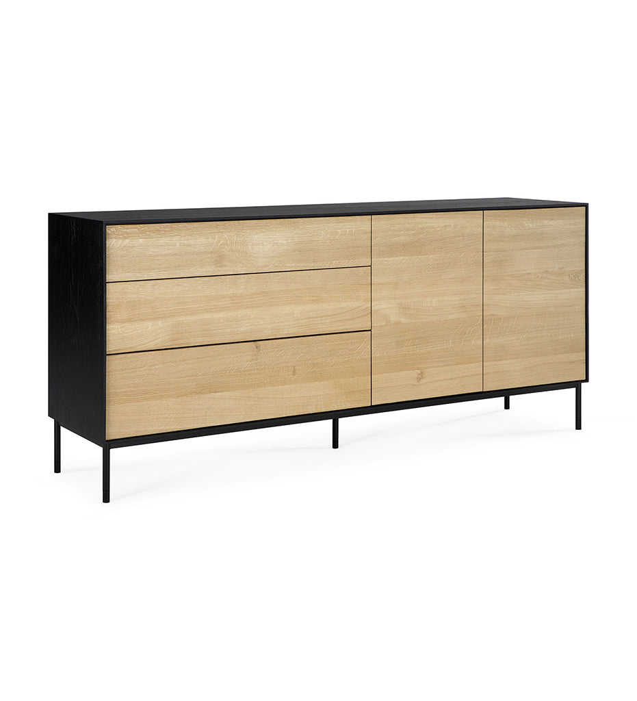 Oak Blackbird Sideboard - 2 Doors - 3 Drawers