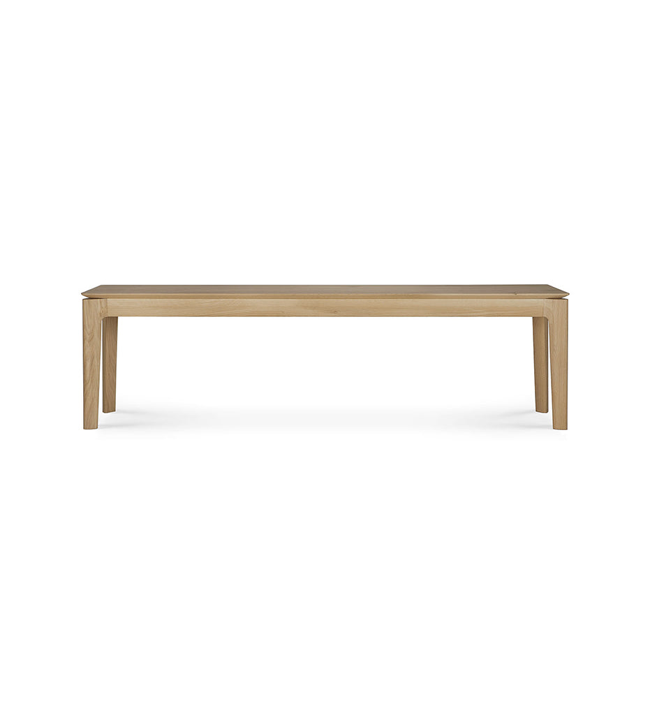 Brown Oak Bok Bench -