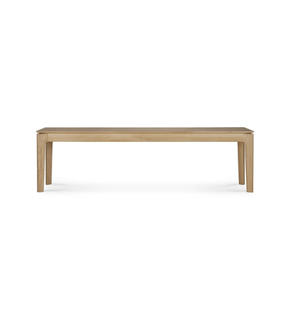 Brown Oak Bok Bench -