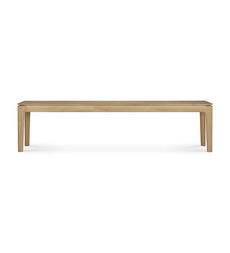 Brown Oak Bok Bench -