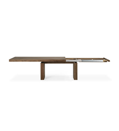 Teak Double Extendable Dining Table