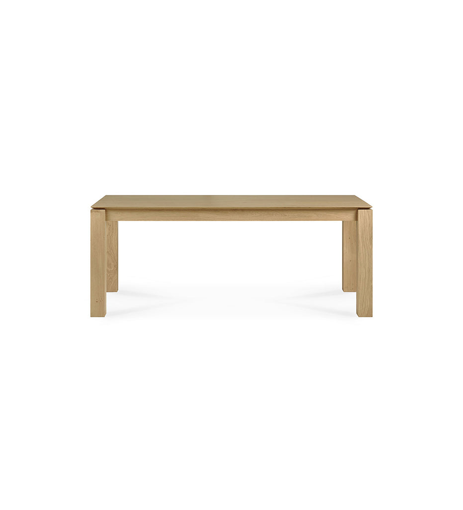 Oak Slice Dining Table -