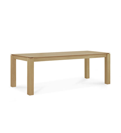 Oak Slice Dining Table -