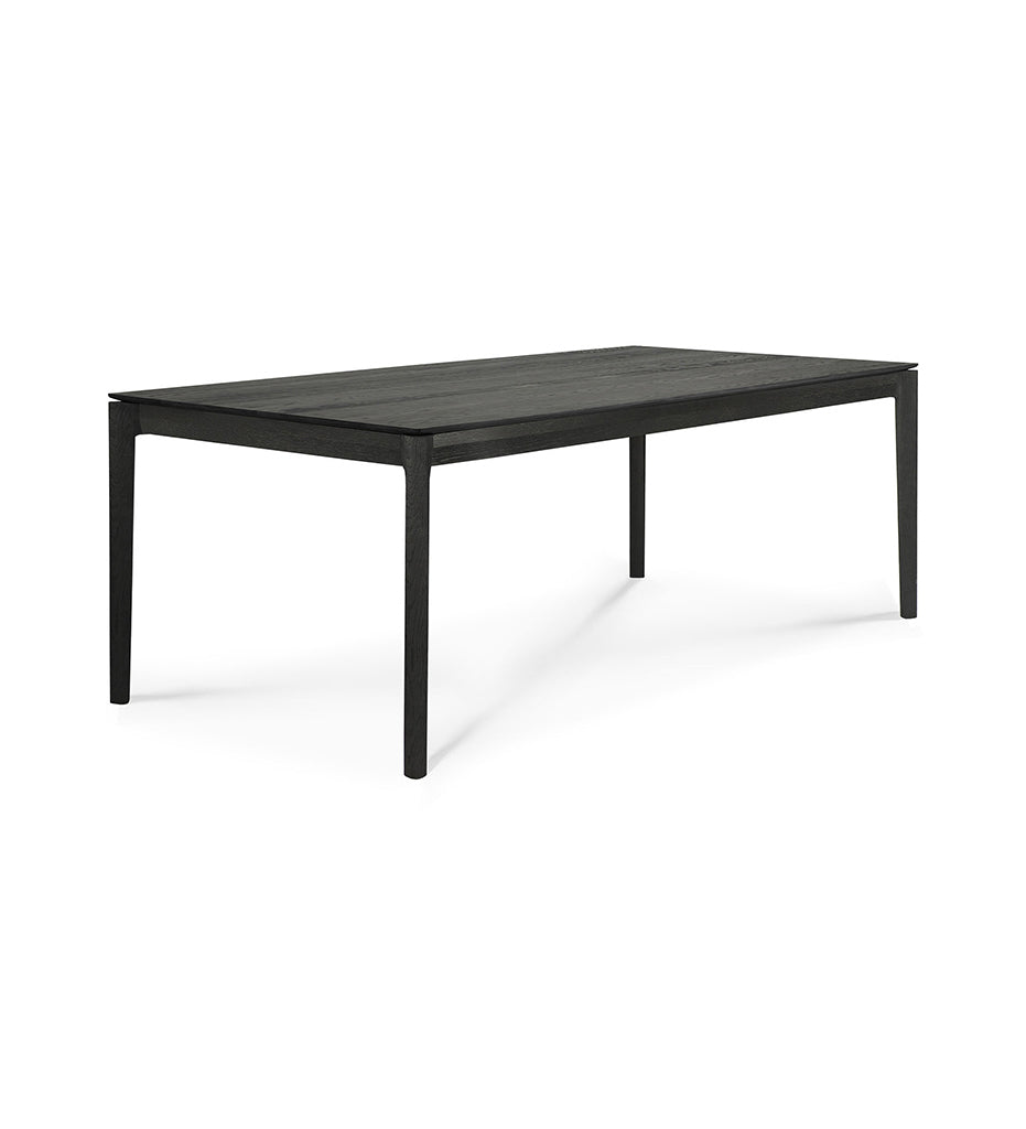 Oak Black Bok Dining Table -