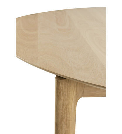 Oak Bok Round Extendable Dining Table