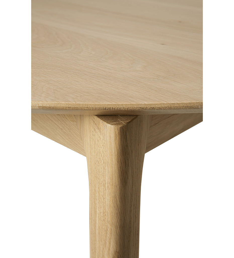 Oak Bok Round Extendable Dining Table