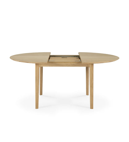 Oak Bok Round Extendable Dining Table