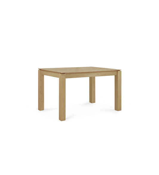 Oak Slice Extendable Dining Table -