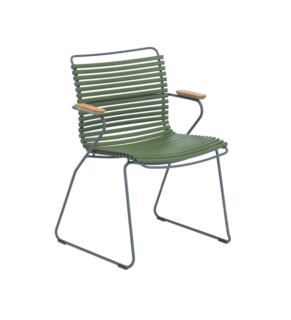 Click Arm Chair with Bamboo Armrests