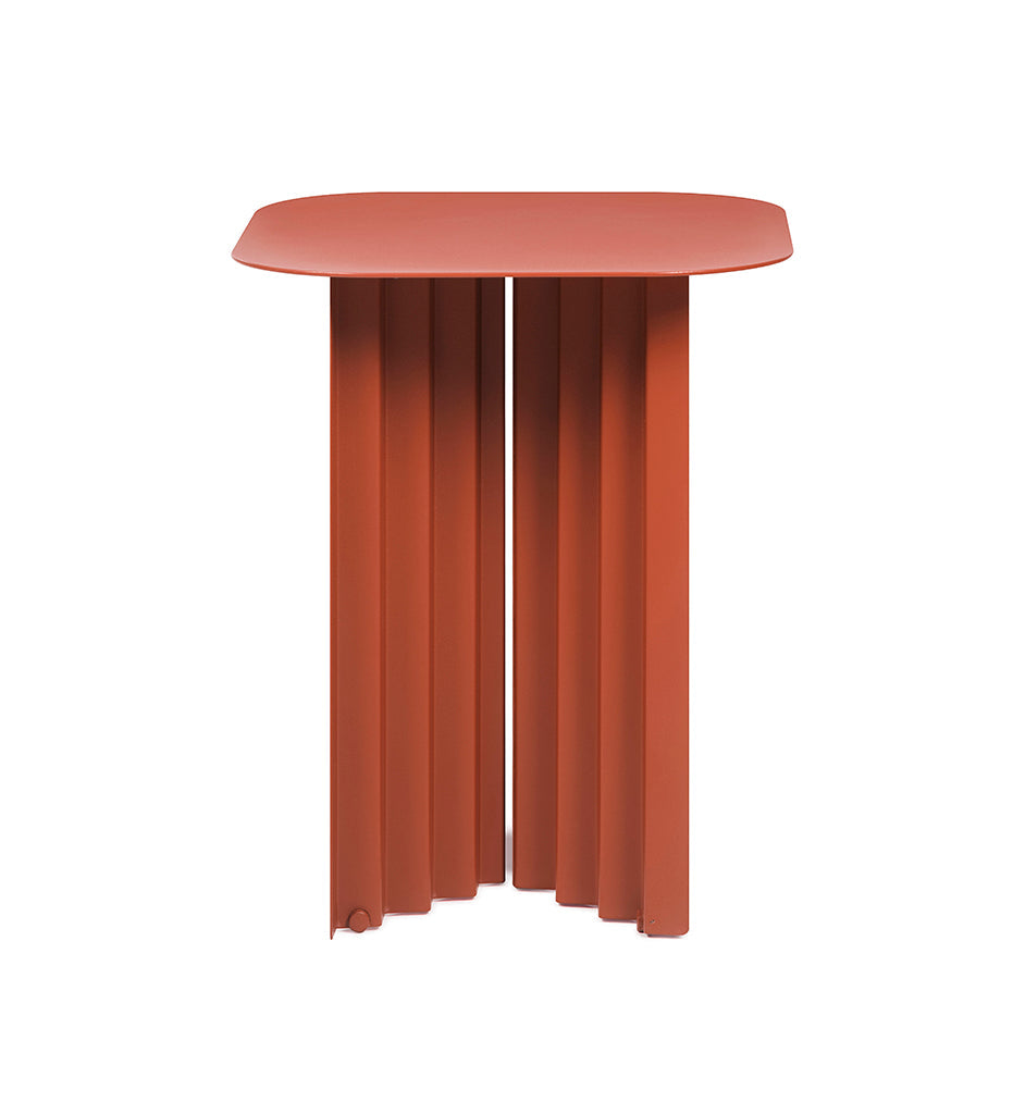 RS Barcelona Plec Small Side Table - Steel Top