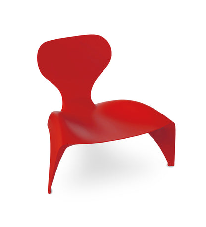 Slide Isetta Lounge Chair -  Red