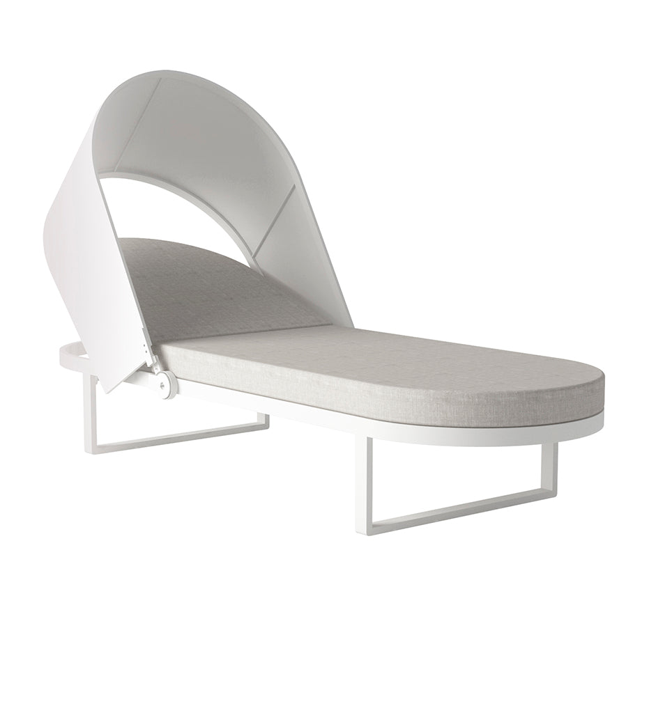 Vento Sunlounger with Shade -