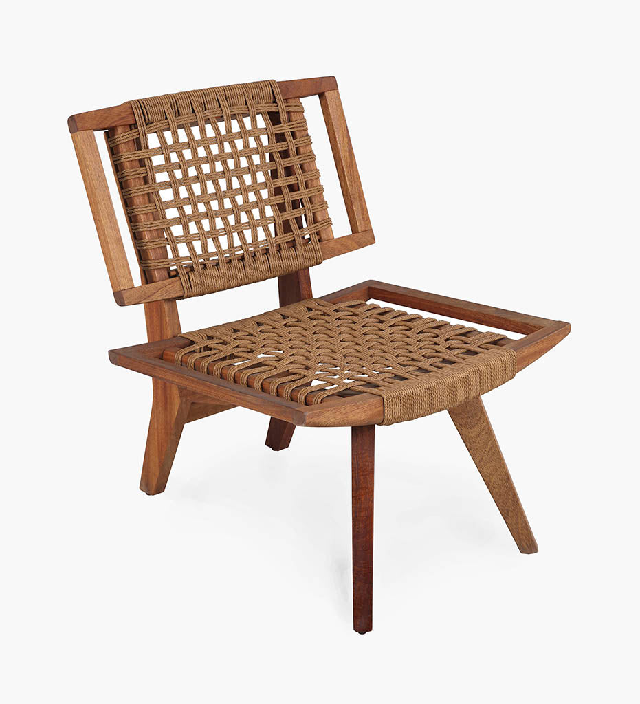 Idris Teak Lounge Chair -