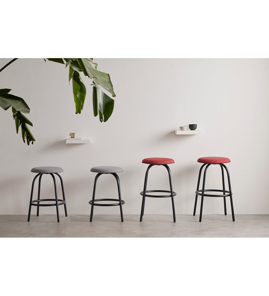 lifestyle, Blasco & Vila Bowler Backless Counter Stool