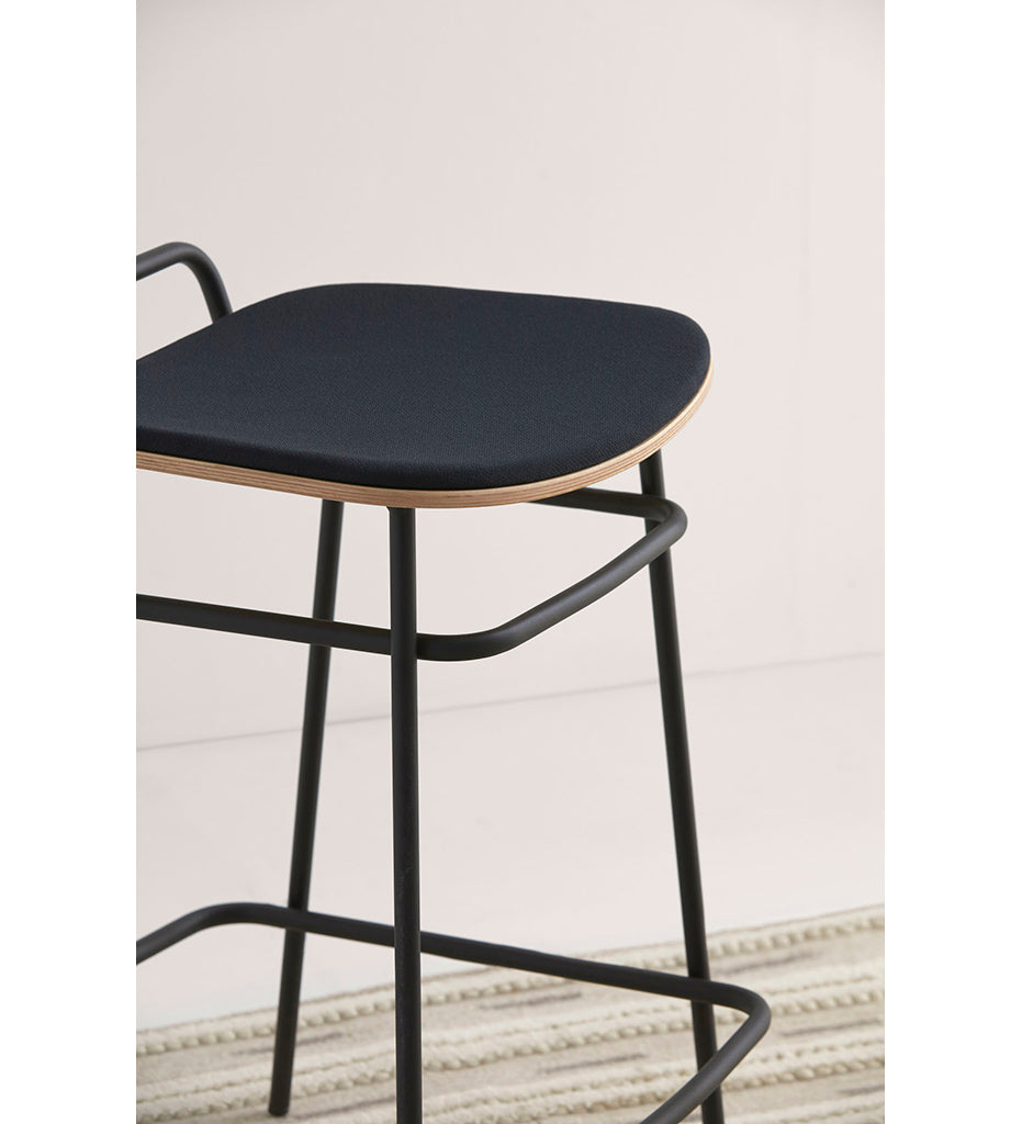 lifestyle, Blasco & Vila Fosca Handle Counter Stool - Upholstered