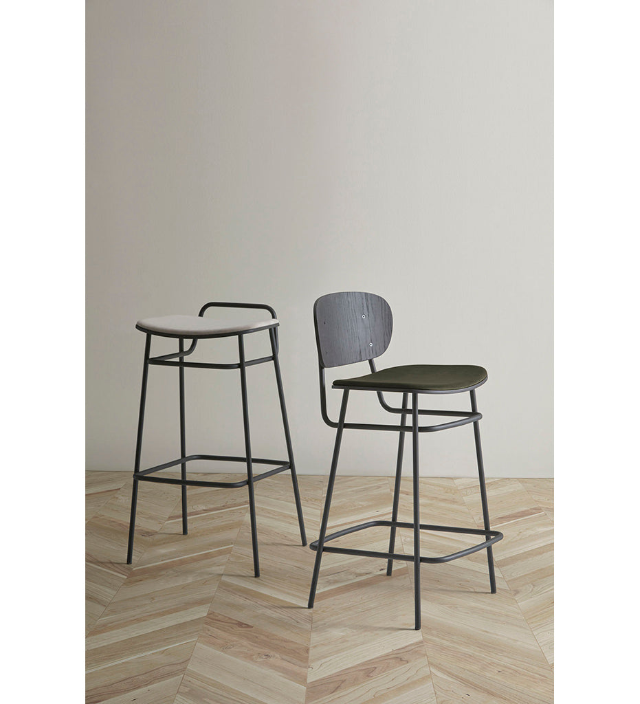 lifestyle, Blasco & Vila Fosca Counter Stool - Upholstered Seat