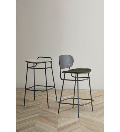 lifestyle, Blasco & Vila Fosca Counter Stool - Upholstered Seat