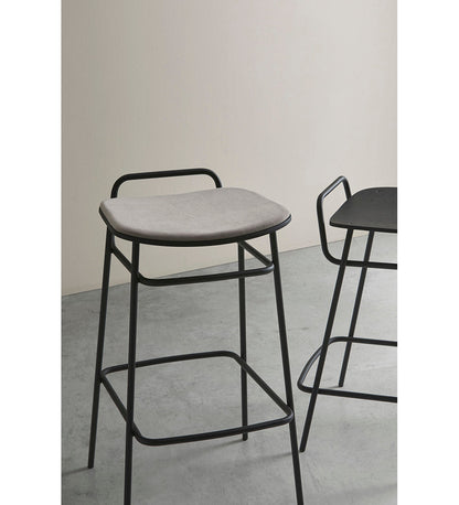 lifestyle, Blasco & Vila Fosca Handle Bar Stool - Upholstered