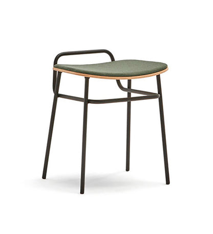 Blasco & Vila Fosca Handle Dining Stool - Upholstered