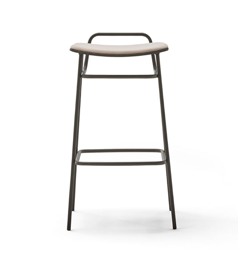 Blasco & Vila Fosca Handle Bar Stool - Upholstered