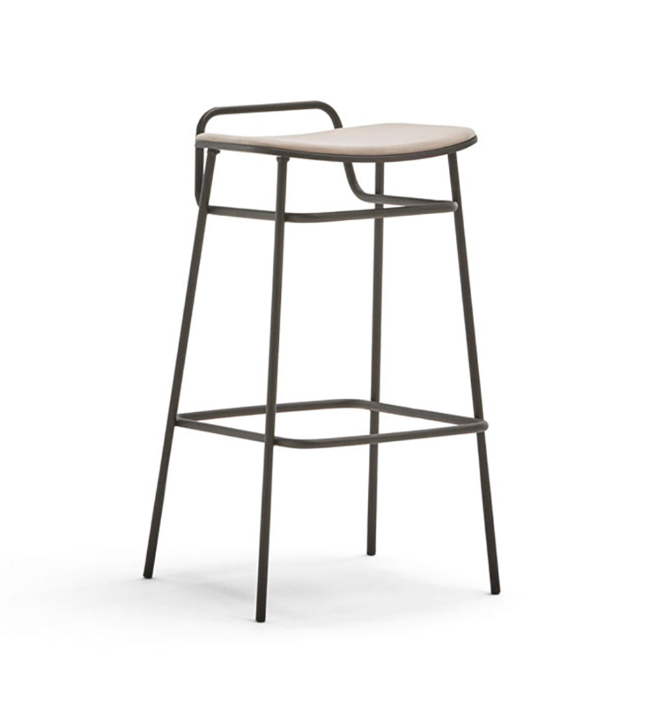 Blasco & Vila Fosca Handle Bar Stool - Upholstered