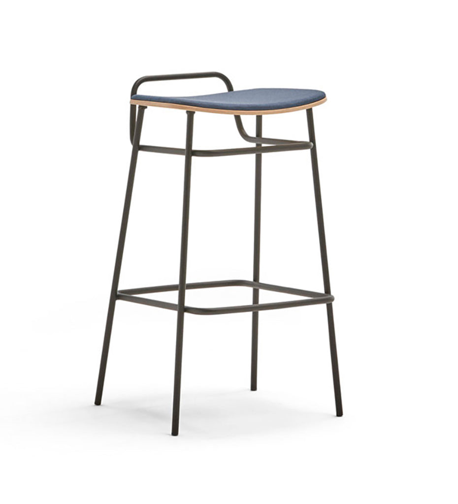 Blasco & Vila Fosca Handle Bar Stool - Upholstered