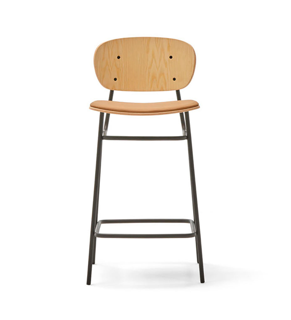 Blasco & Vila Fosca Counter Stool - Upholstered Seat