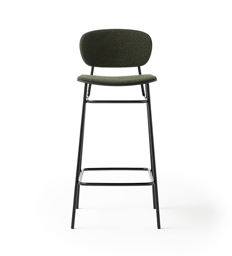 Blasco & Vila Fosca Bar Stool - Upholstered Seat & Back