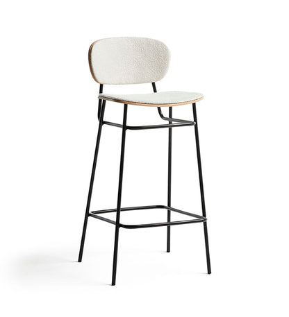 Blasco & Vila Fosca Bar Stool - Upholstered Seat & Back