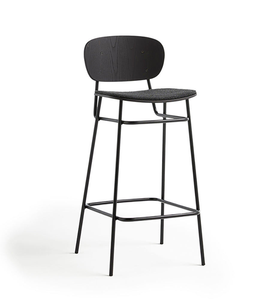 Blasco & Vila Fosca Bar Stool - Upholstered Seat