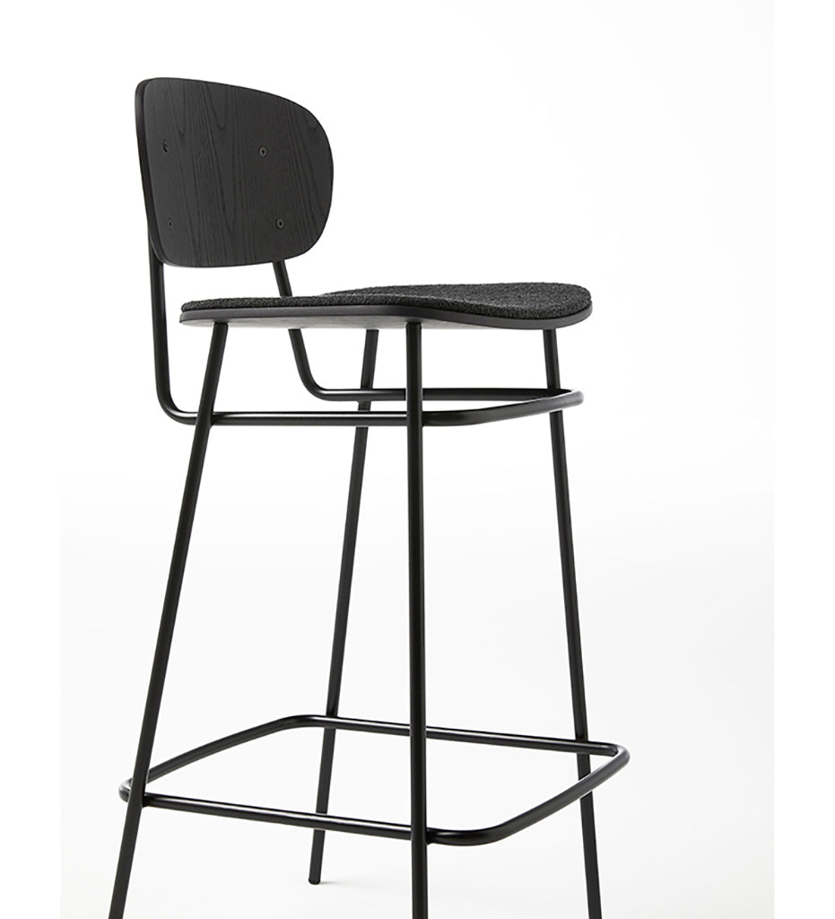 Blasco & Vila Fosca Bar Stool - Upholstered Seat