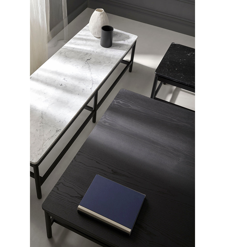 lifestyle, Blasco & Vila Rem Rectangular Marble Coffee Table