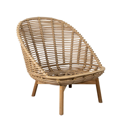 Hive Lounge Chair w/ Teak Legs