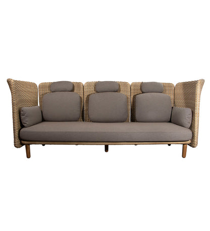 Arch 3-Seater Sofa w/ High Arm-Backrest