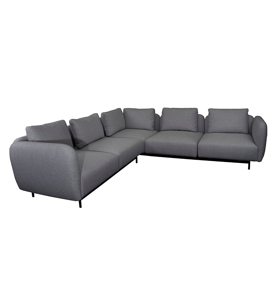 Aura Corner Sofa w/ High Armrest