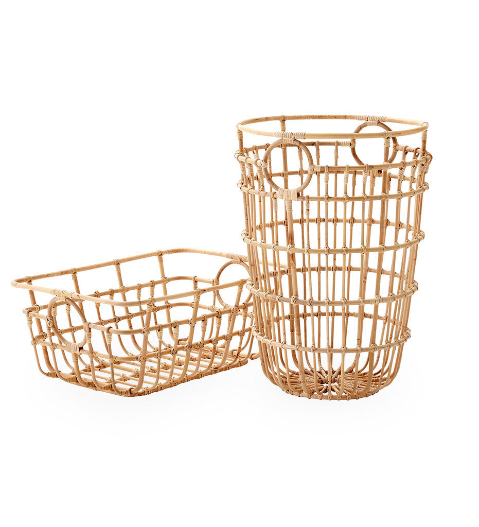 Carry Me Rattan Basket - High