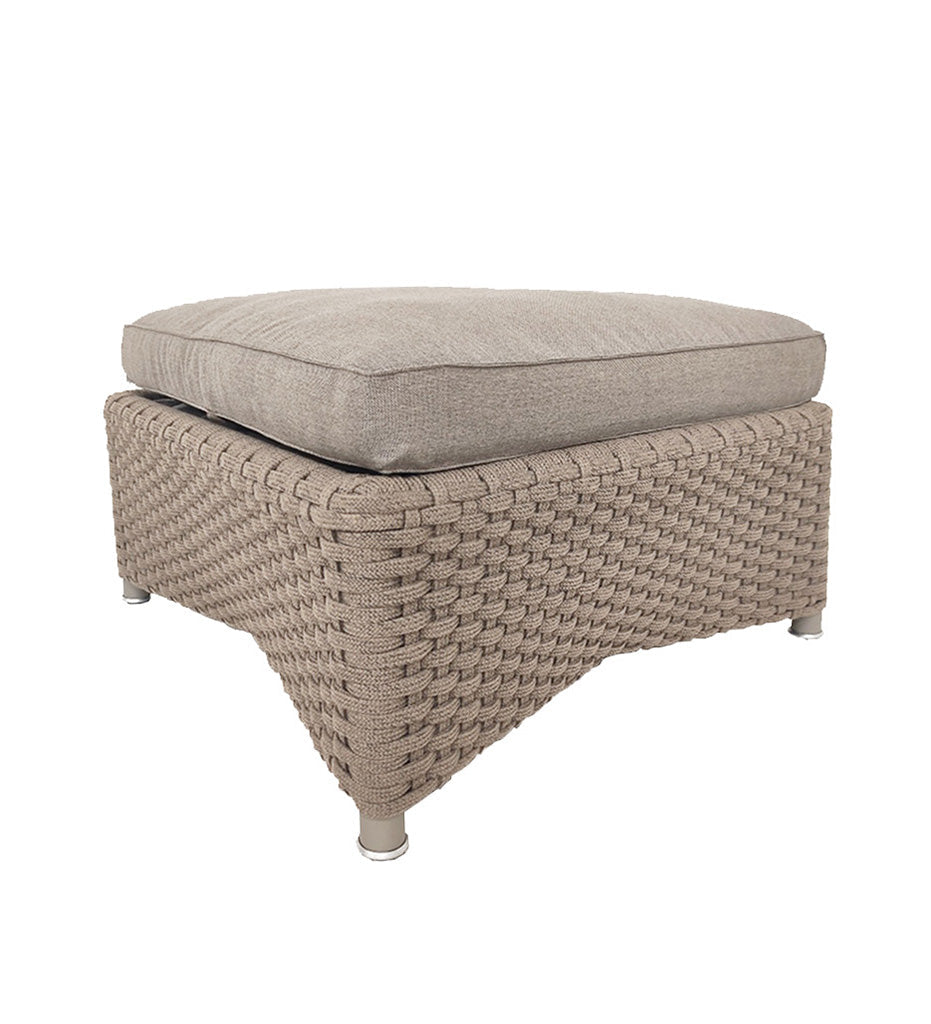 Diamond Footstool - Rope