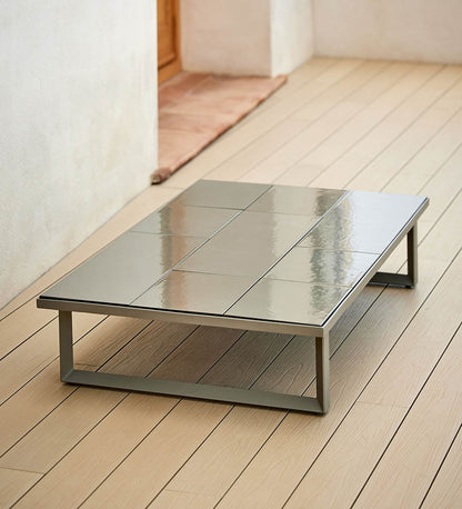 Glaze Rectangular Coffee Table Base