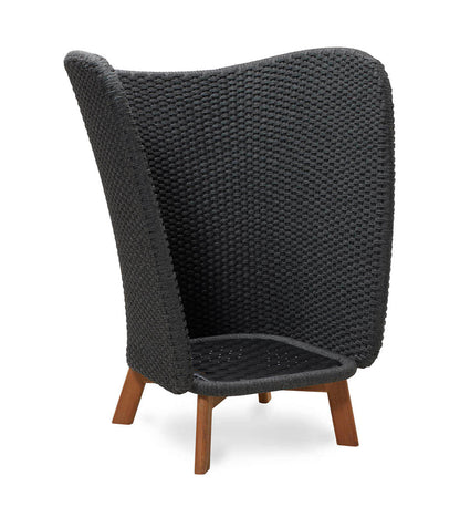 Peacock Wing Highback Chair