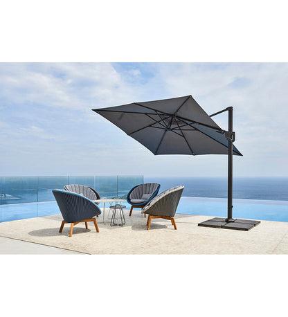 Hyde Luxe Cantilever Umbrella - Rectangle