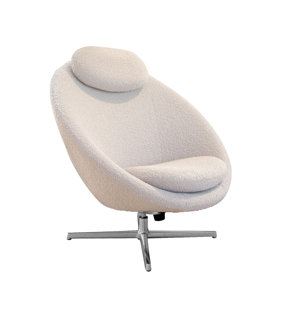 Pace Lounge Chair Shell with Neck Cushion