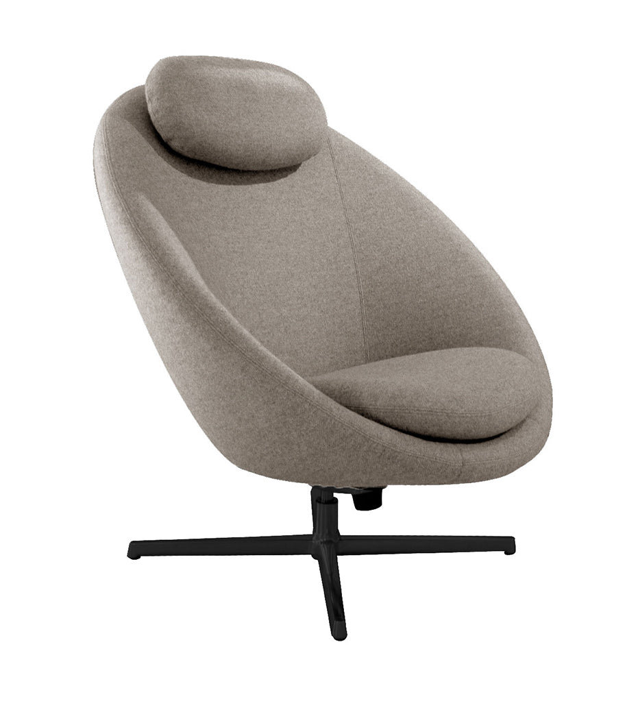 Pace Lounge Chair Shell with Neck Cushion