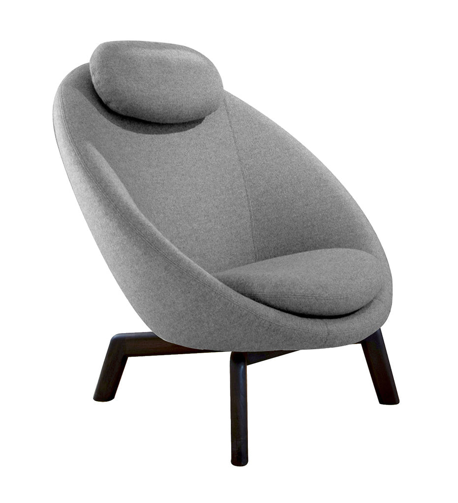 Pace Lounge Chair Shell with Neck Cushion